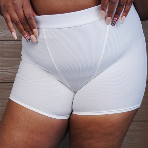 Ribbed Bralette & Brief Set Plus Size - Picture 4 of 4